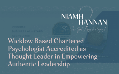 Wicklow Based Chartered Psychologist Accredited as Thought Leader in Empowering Authentic Leadership
