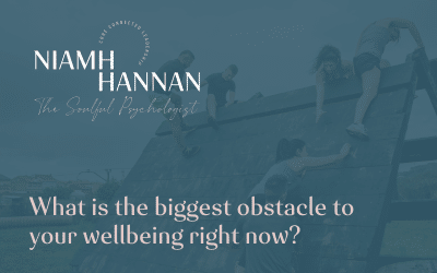 What is the biggest obstacle to your wellbeing right now?